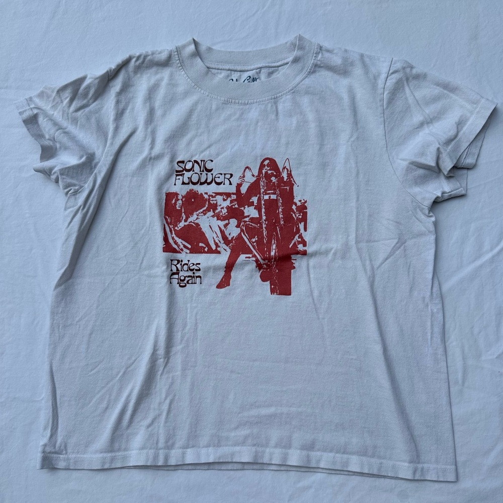 John Galt Sonic Flower tee